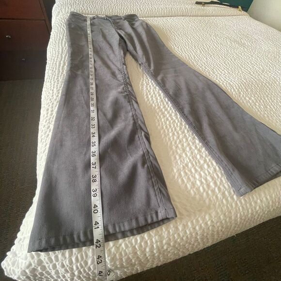 Zana di Vintage Y2K Women's Grey High Waist Stretch Wide Leg Pant Size 11 - Picture 7 of 9
